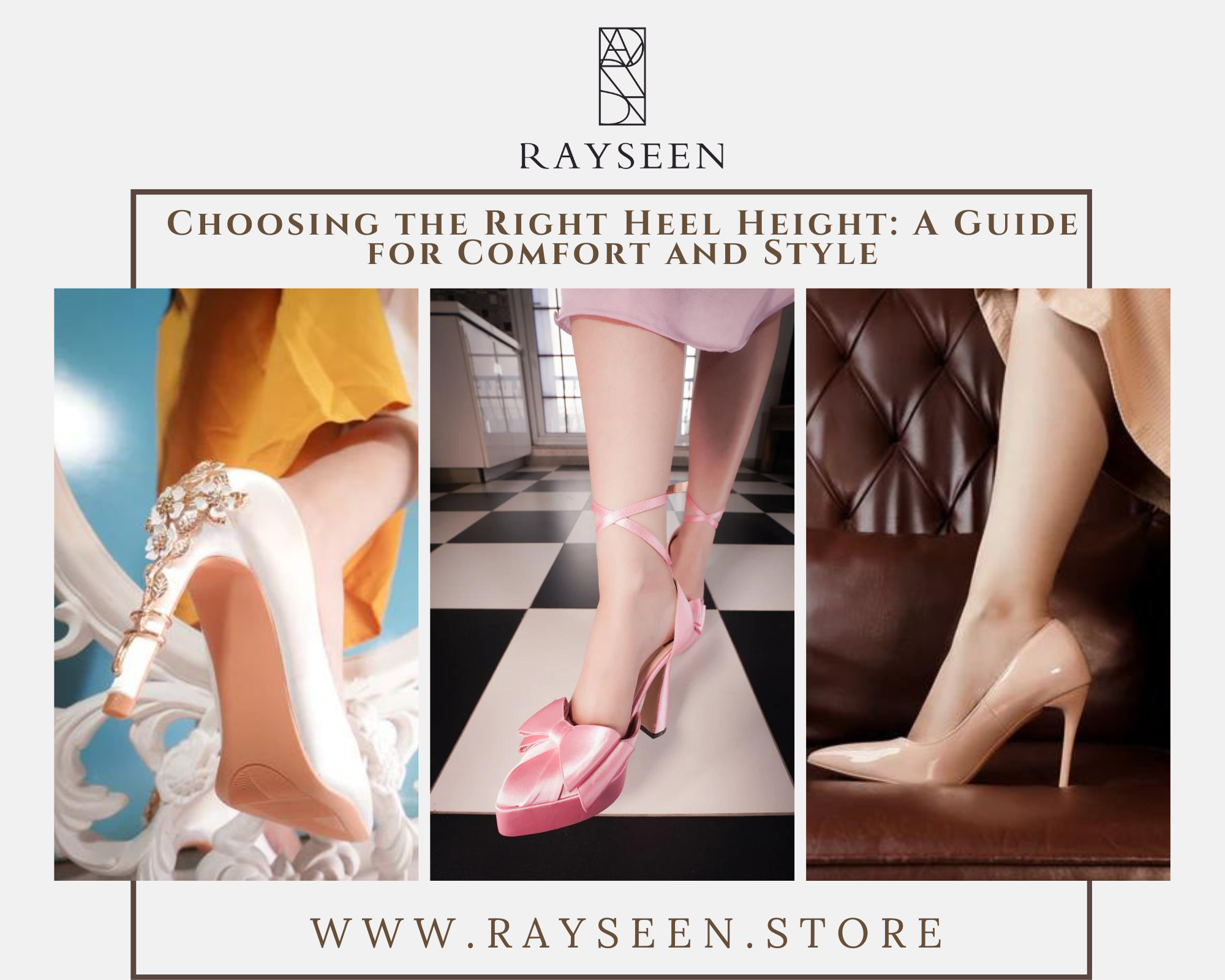 Choosing the Right Heel Height A Guide for Comfort and Style