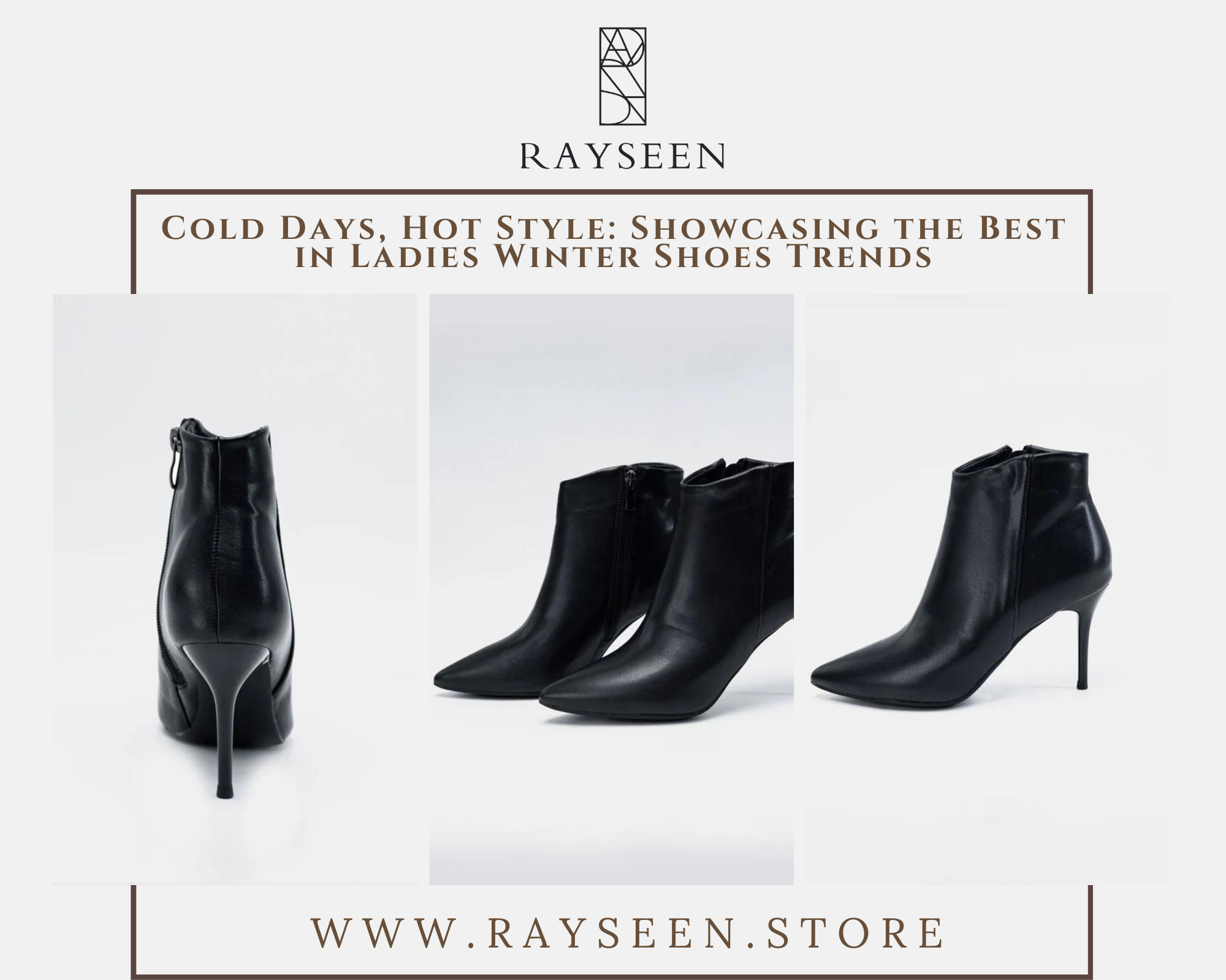 Cold Days, Hot Style: Showcasing the Best in Ladies Winter Shoes Trends