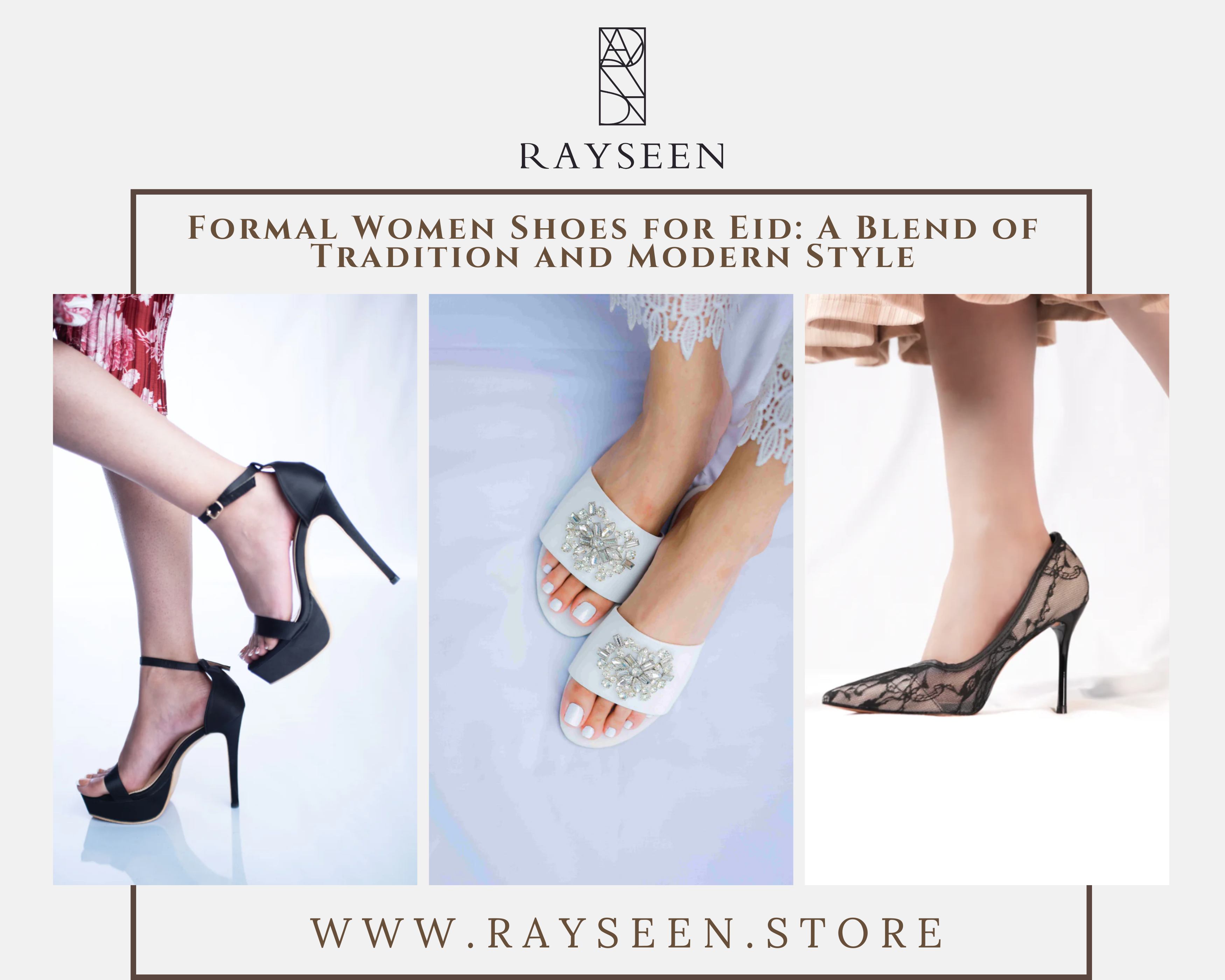 Formal Women Shoes for Eid: A Blend of Tradition and Modern Style