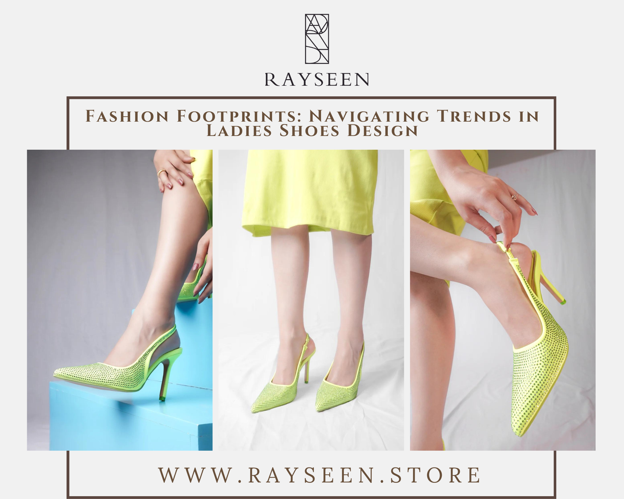 Fashion Footprints: Navigating Trends in Ladies Shoes Design