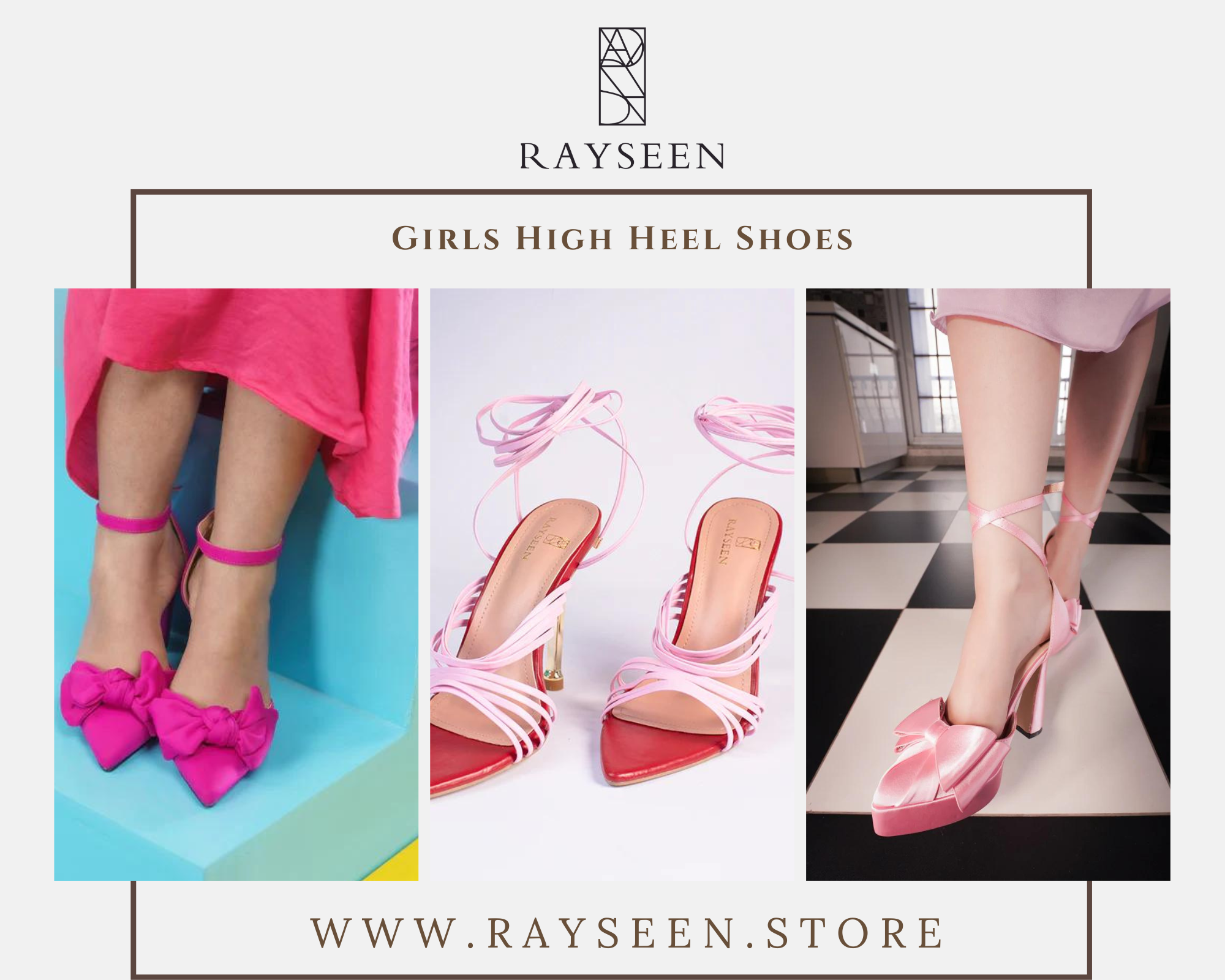 Girls High Heel Shoes