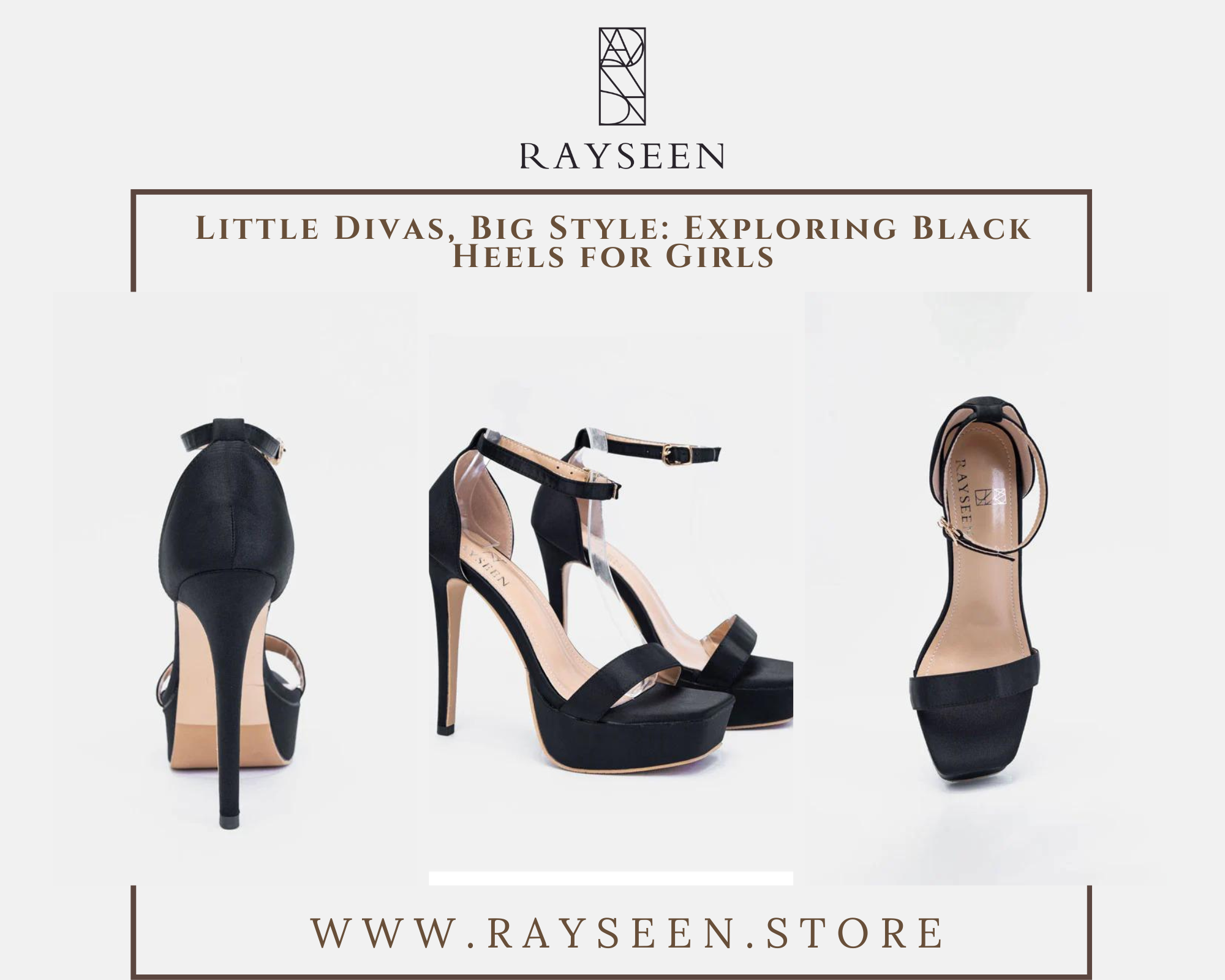 Little Divas, Big Style: Exploring Black Heels for Girls