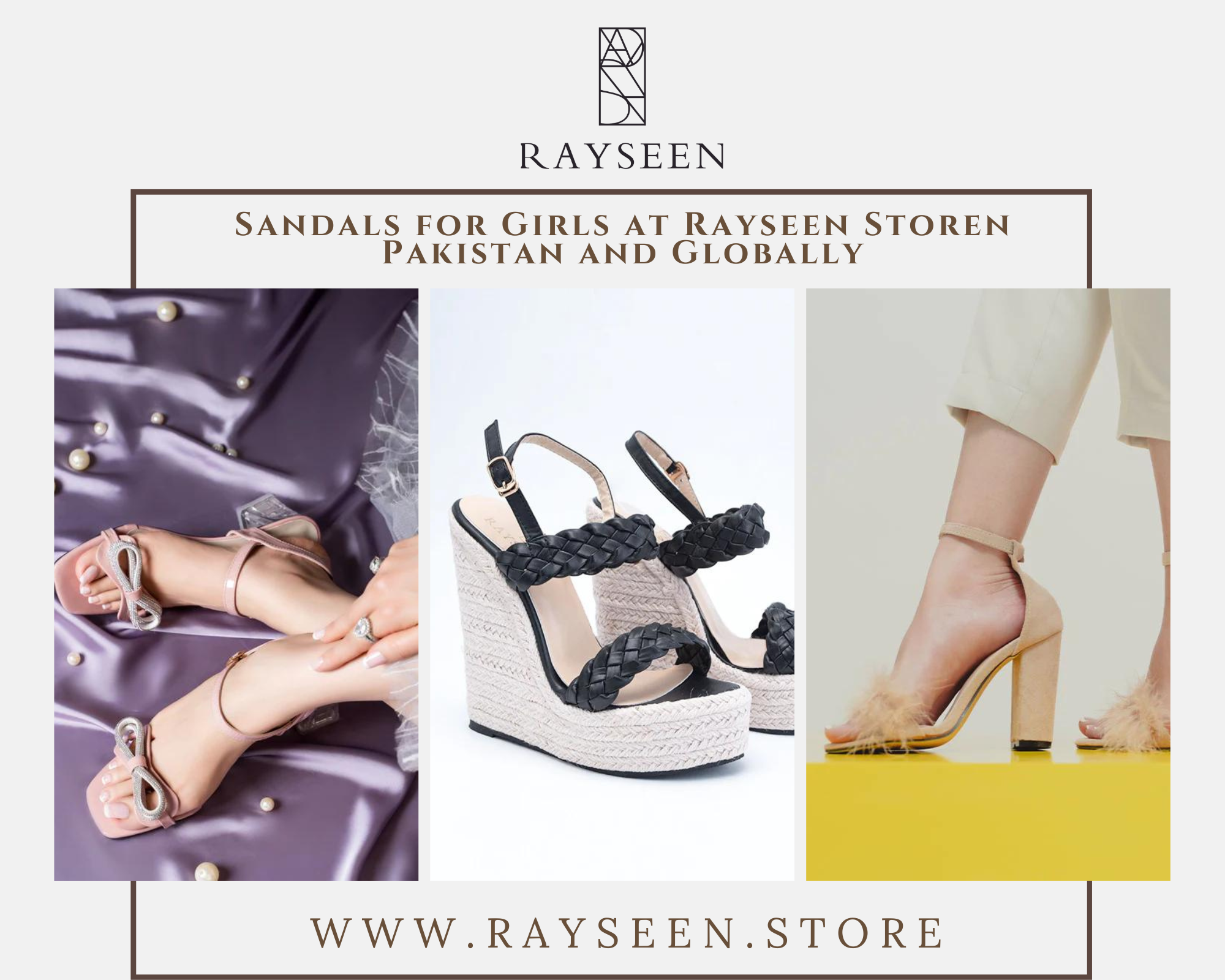 Sandals for Girls at Rayseen Store