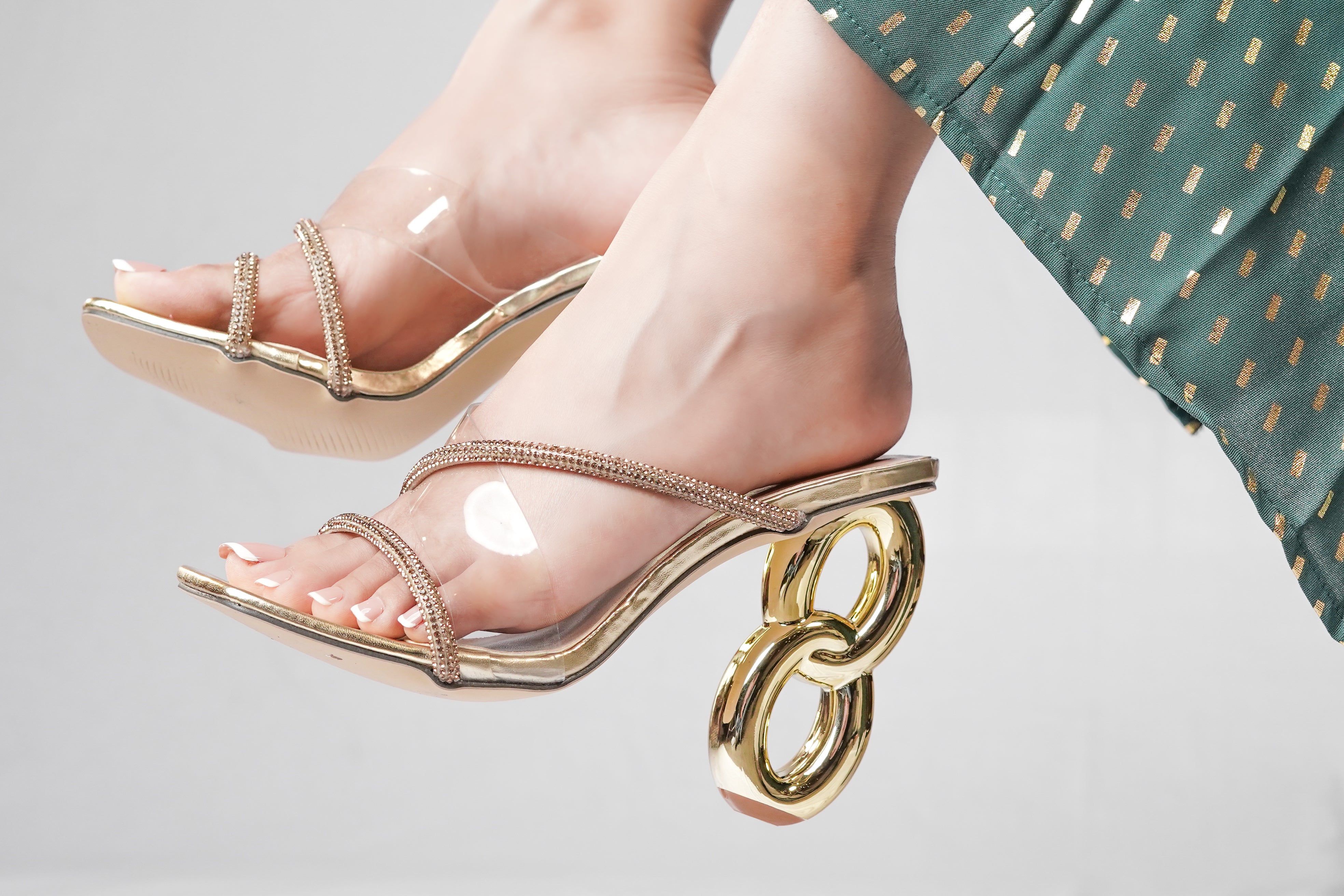 Dalilah Transparent Heels 9