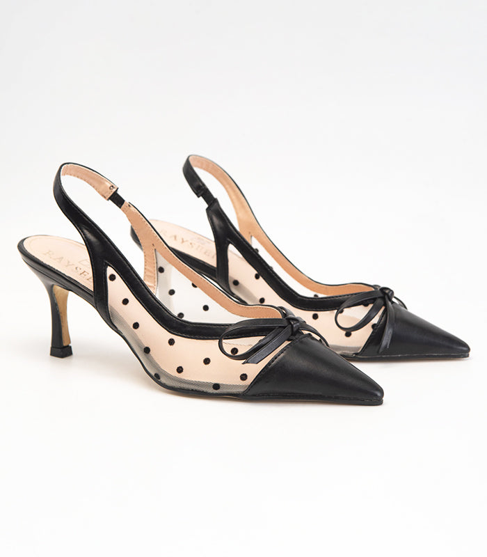 Grace - Black ladies' ultra-flexible style for a graceful and comfortable look