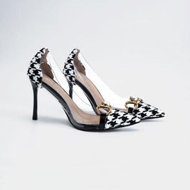 Houndstooth -Black - Rayseen 