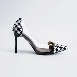 Houndstooth -Black - Rayseen 