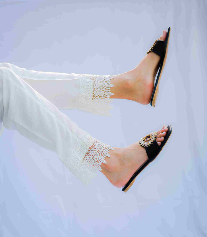 Women's Bianca - Black slides with comfortable design